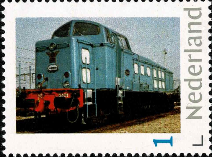 year=2019, Dutch personalised stamp with Dutch loco